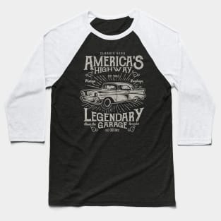 America's Highway Baseball T-Shirt